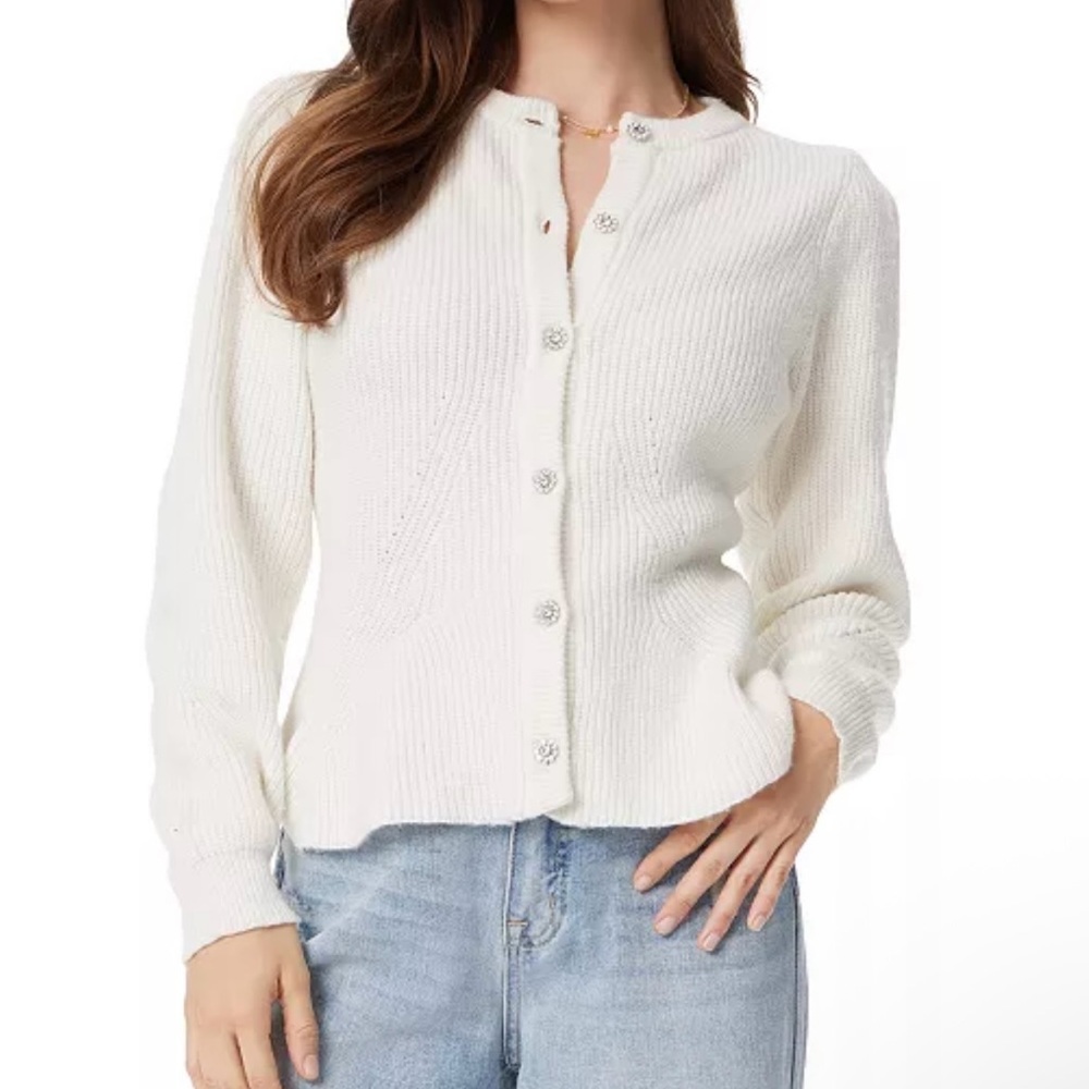 NWT Women's Keegan Button-Front Cardigan
